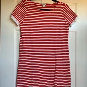 Red Striped Dress